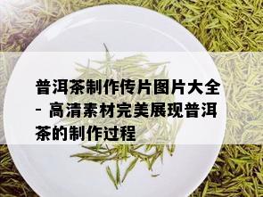 普洱茶制作传片图片大全 - 高清素材完美展现普洱茶的制作过程