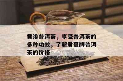 君浴普洱茶，享受普洱茶的多种功效，了解君豪牌普洱茶的价格