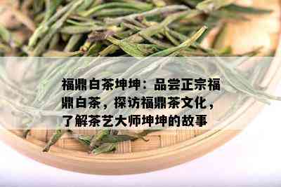 福鼎白茶坤坤：品尝正宗福鼎白茶，探访福鼎茶文化，了解茶艺大师坤坤的故事