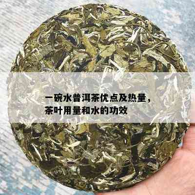 一碗水普洱茶优点及热量，茶叶用量和水的功效