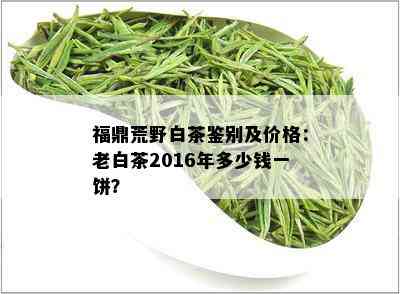 福鼎荒野白茶鉴别及价格：老白茶2016年多少钱一饼？