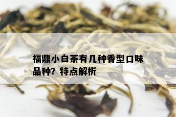 福鼎小白茶有几种香型口味品种？特点解析