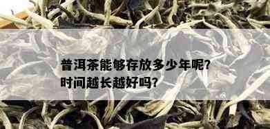 普洱茶能够存放多少年呢？时间越长越好吗？