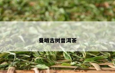 曼峨古树普洱茶