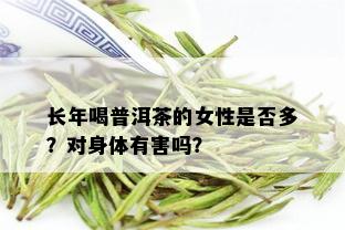 长年喝普洱茶的女性是否多？对身体有害吗？