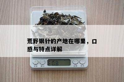 荒野银针的产地在哪里，口感与特点详解