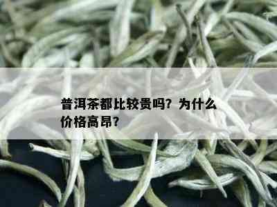 普洱茶都比较贵吗？为什么价格高昂？