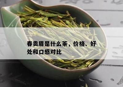 春贡眉是什么茶，价格、好处和口感对比