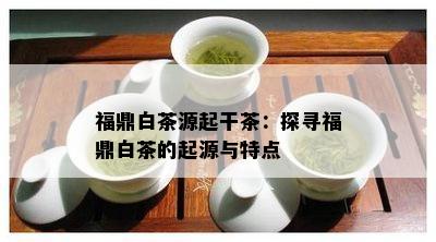 福鼎白茶源起干茶：探寻福鼎白茶的起源与特点