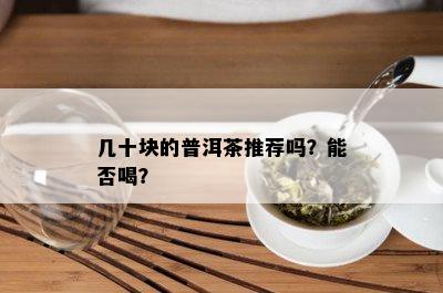 几十块的普洱茶推荐吗？能否喝？