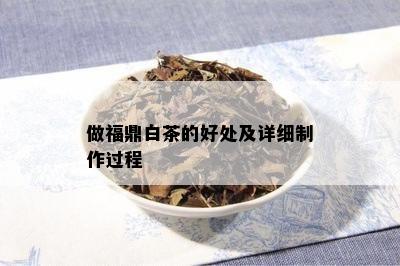 做福鼎白茶的好处及详细制作过程