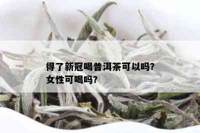 得了新冠喝普洱茶可以吗？女性可喝吗？