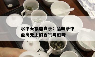 水中天福鼎白茶：品味茶中至高无上的香气与滋味