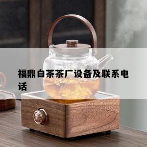 福鼎白茶茶厂设备及联系电话