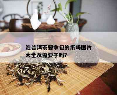 泡普洱茶要拿包的纸吗图片大全及需要子吗？