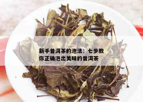 新手普洱茶的泡法：七步教你正确泡出美味的普洱茶