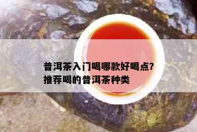 普洱茶入门喝哪款好喝点？推荐喝的普洱茶种类