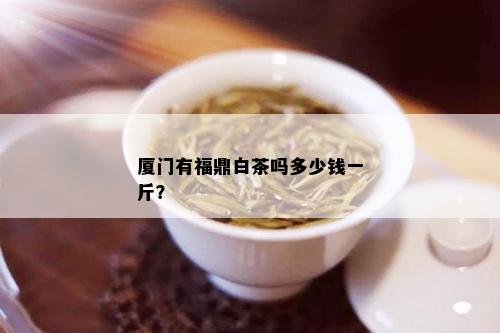 厦门有福鼎白茶吗多少钱一斤？