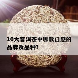 10大普洱茶中哪款口感的品牌及品种？