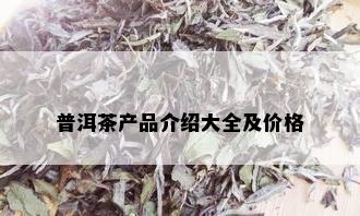 普洱茶产品介绍大全及价格