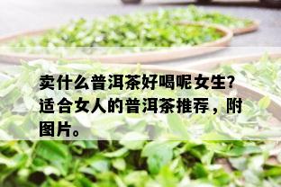 卖什么普洱茶好喝呢女生？适合女人的普洱茶推荐，附图片。