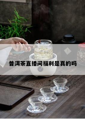 普洱茶直播间福利是真的吗