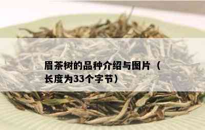 眉茶树的品种介绍与图片（长度为33个字节）