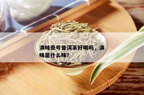 滇味壹号普洱茶好喝吗，滇味是什么味？