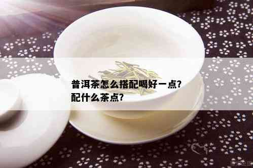 普洱茶怎么搭配喝好一点？配什么茶点？