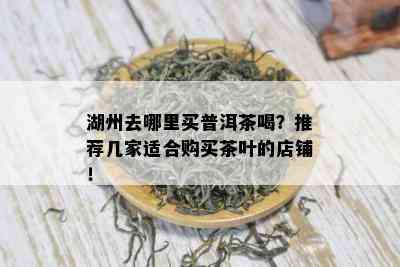 湖州去哪里买普洱茶喝？推荐几家适合购买茶叶的店铺！