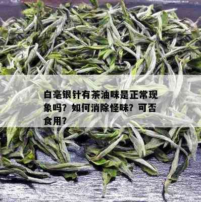 白毫银针有茶油味是正常现象吗？如何消除怪味？可否食用？