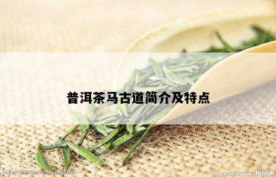 普洱茶马古道简介及特点