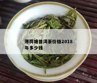 薄荷塘普洱茶价格2018年多少钱