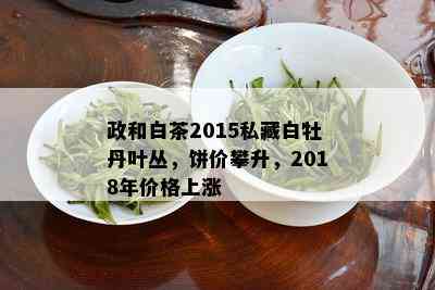 政和白茶2015私藏白牡丹叶丛，饼价攀升，2018年价格上涨