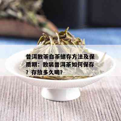 普洱散茶白茶储存方法及保质期：散装普洱茶如何保存？存放多久喝？