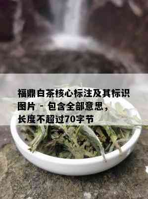 福鼎白茶核心标注及其标识图片 - 包含全部意思，长度不超过70字节