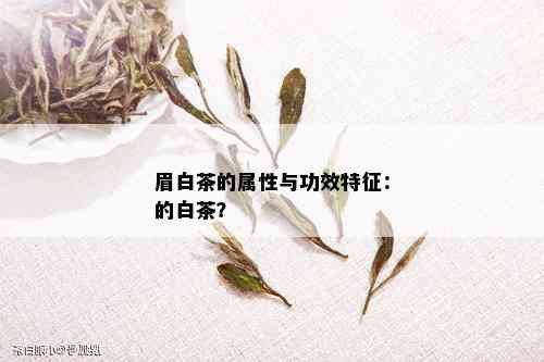 眉白茶的属性与功效特征：的白茶？