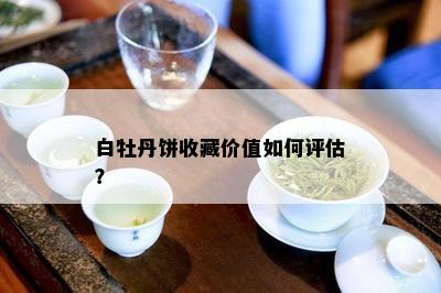 白牡丹饼收藏价值如何评估？