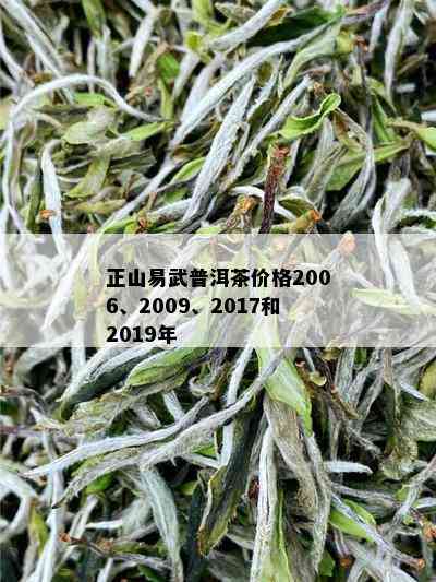 正山易武普洱茶价格2006、2009、2017和2019年