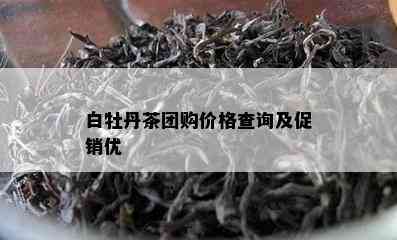 白牡丹茶团购价格查询及促销优