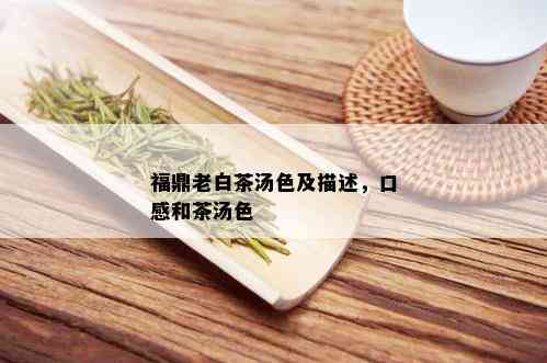 福鼎老白茶汤色及描述，口感和茶汤色