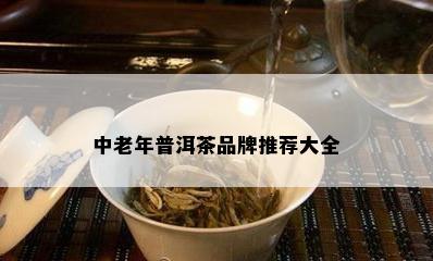 中老年普洱茶品牌推荐大全