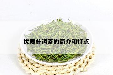 优质普洱茶的简介和特点