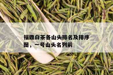 福鼎白茶各山头排名及排序图，一号山头名列前