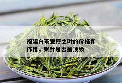 福建白茶莹薄之叶的价格和作用，银针是否是顶级