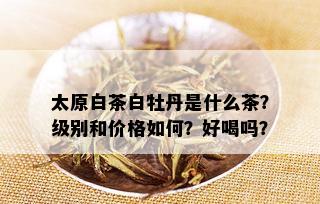 太原白茶白牡丹是什么茶？级别和价格如何？好喝吗？