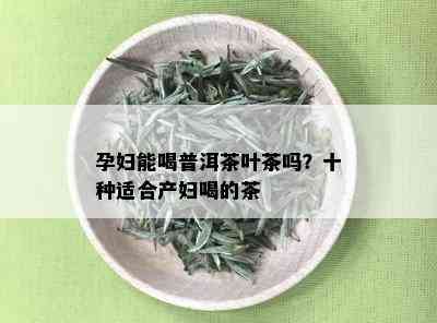 孕妇能喝普洱茶叶茶吗？十种适合产妇喝的茶