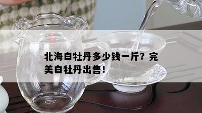 北海白牡丹多少钱一斤？完美白牡丹出售！