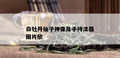 白牡丹仙子神像及手持法器图片欣