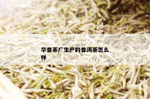 华普茶厂生产的普洱茶怎么样